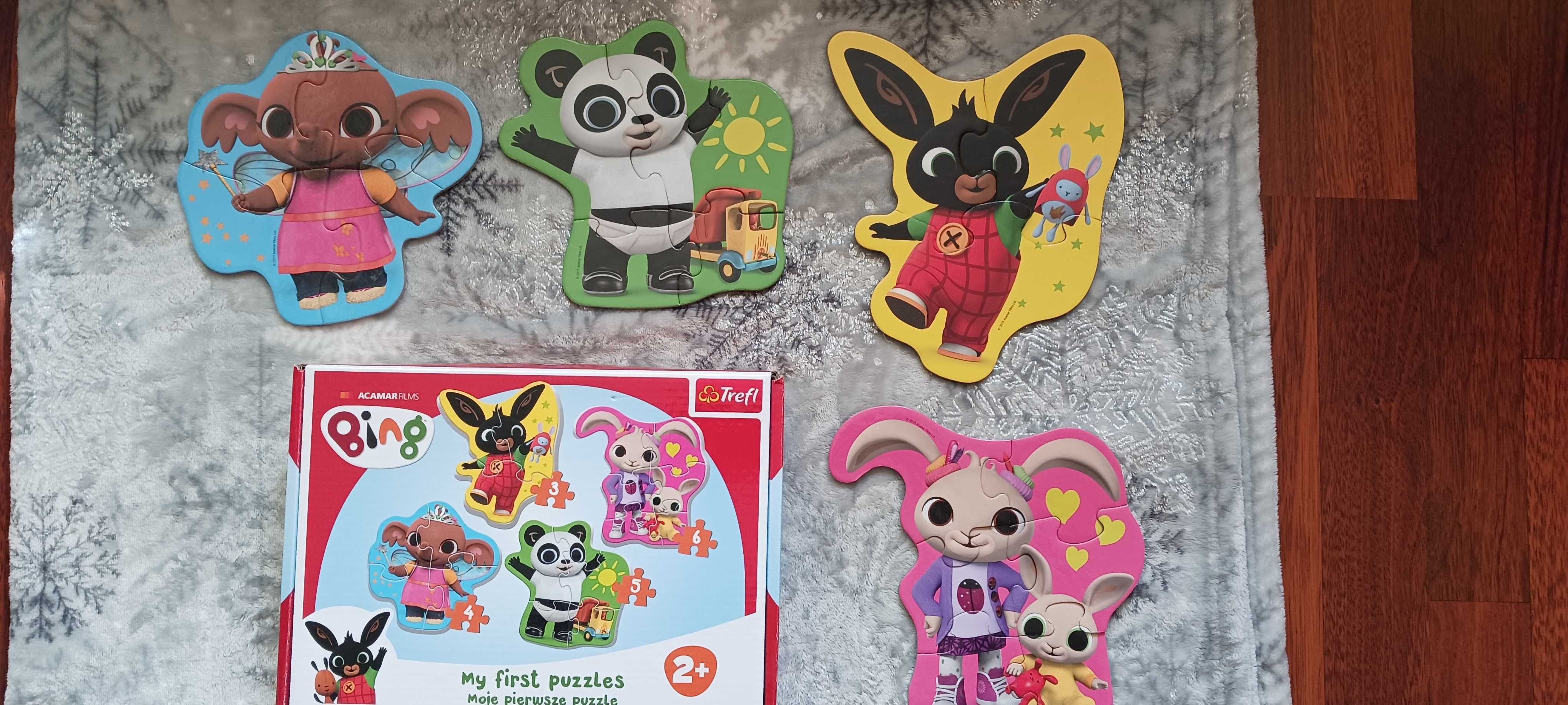 Duży zestaw puzzli 2+