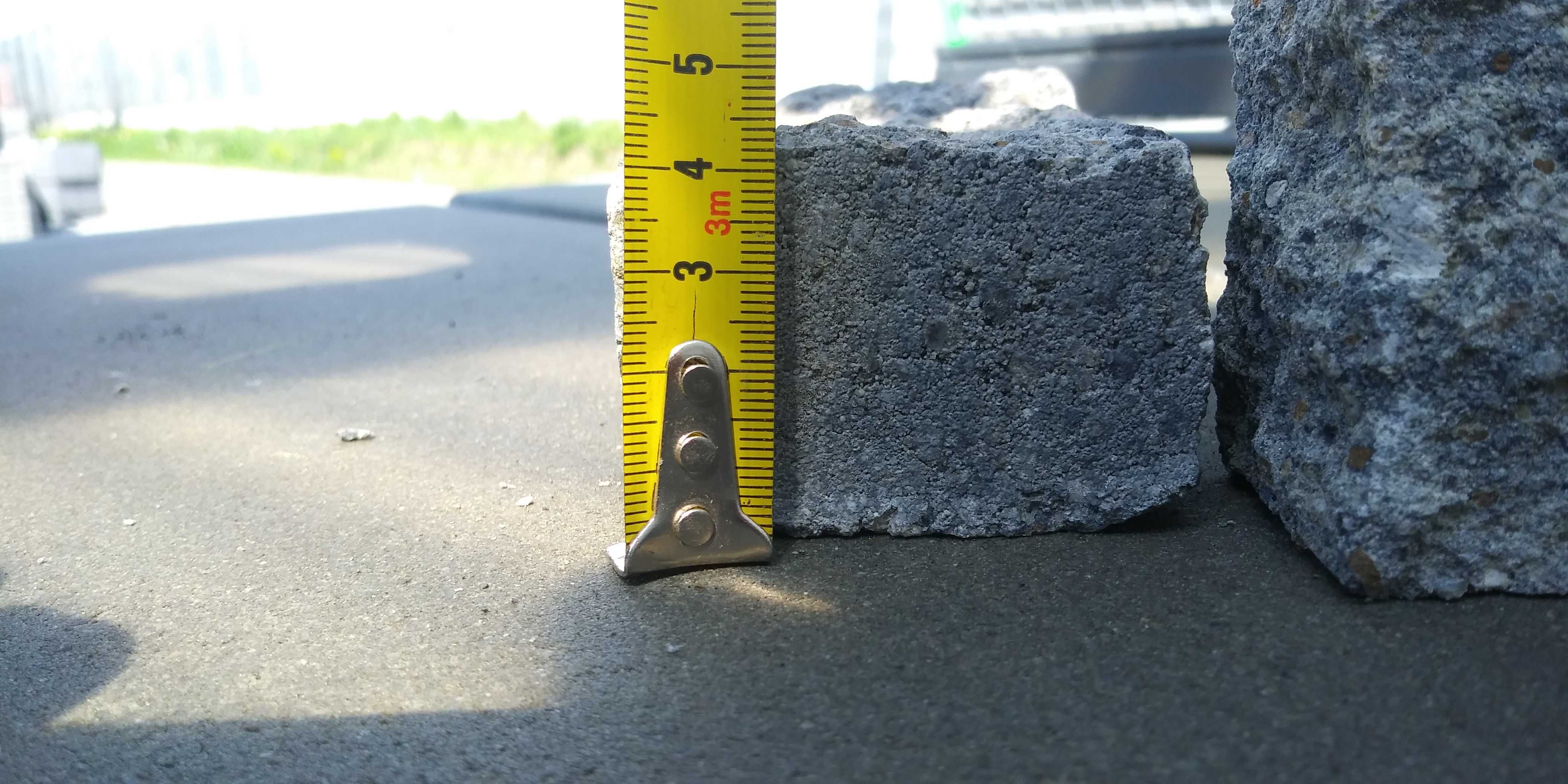 Obciążnik palisada mikro betonowa palisady obrzeża rabatki słupki
