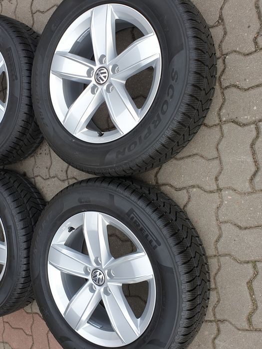 Koła Zimowe Alu 17" VW Tiguan II 2 5NA 5x112 SuperStan Oryginalne