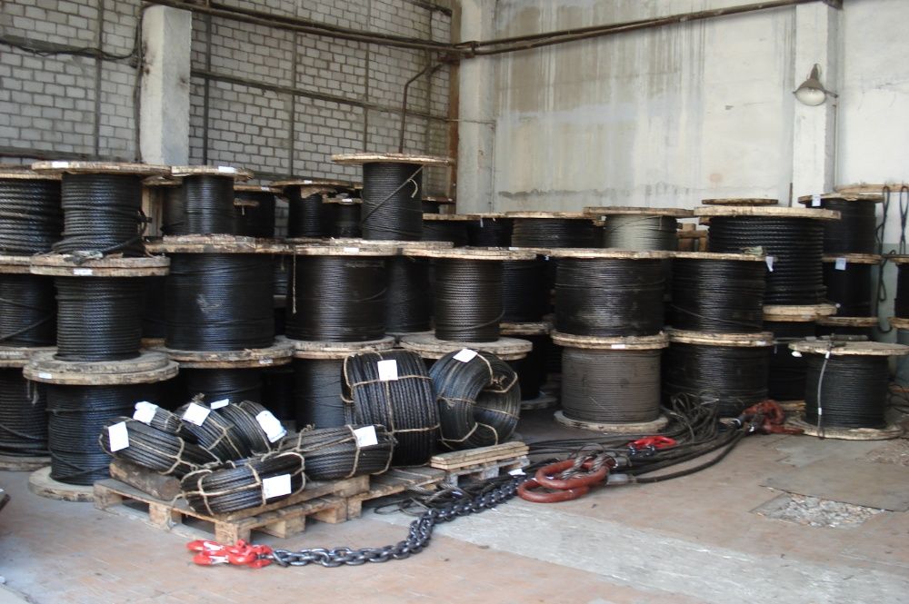 Канат Стальной ГОСТ 2688, 7668 трос на автокран, тельфер. Наличие 100%