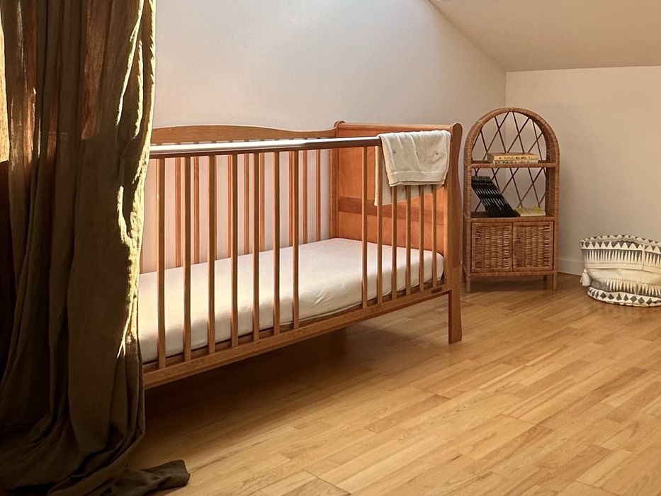 Łóżko łóżeczko Woodies Noble 2 w 1 (140x70)