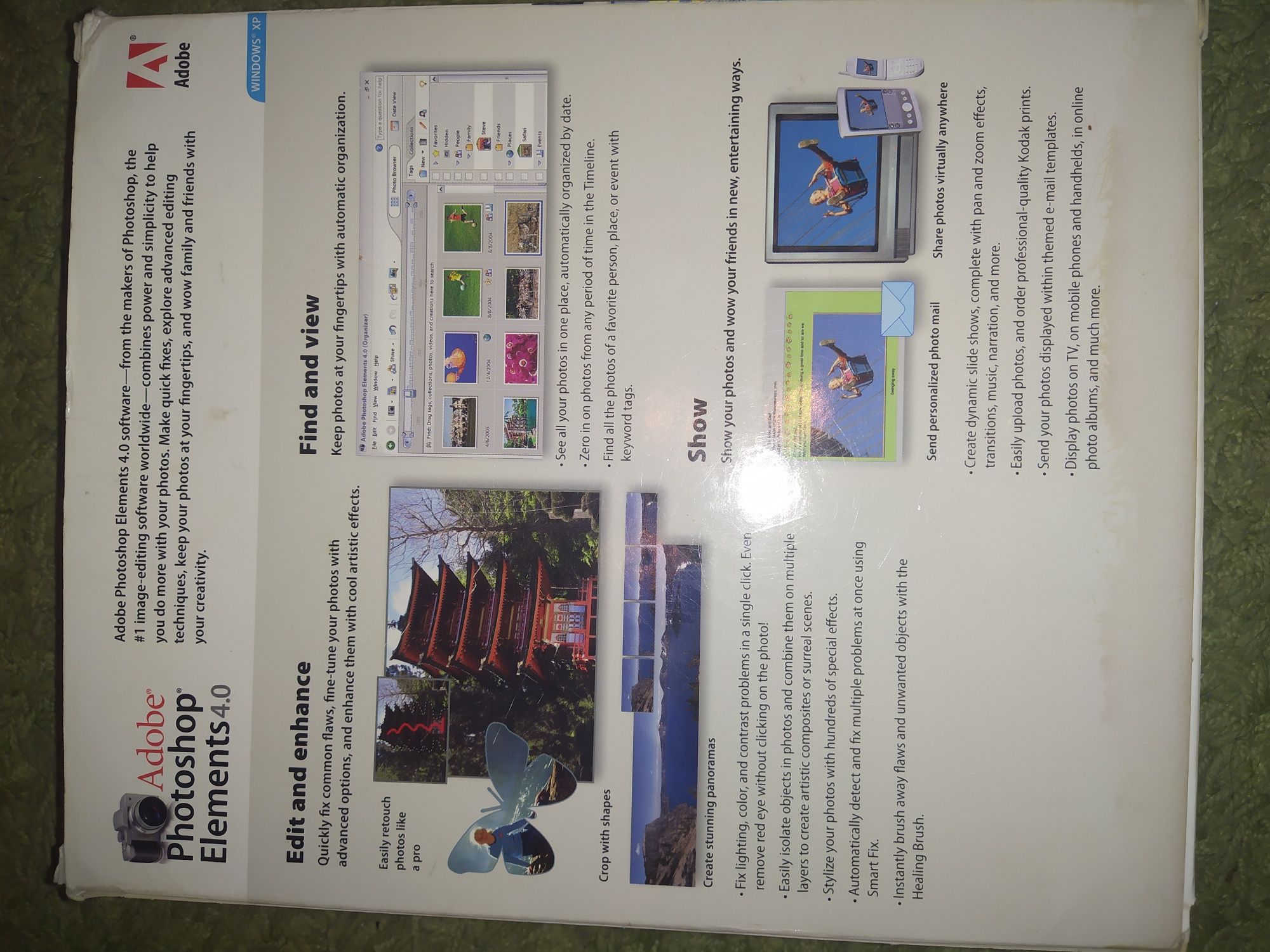 Adobe Photoshop elements 4.0