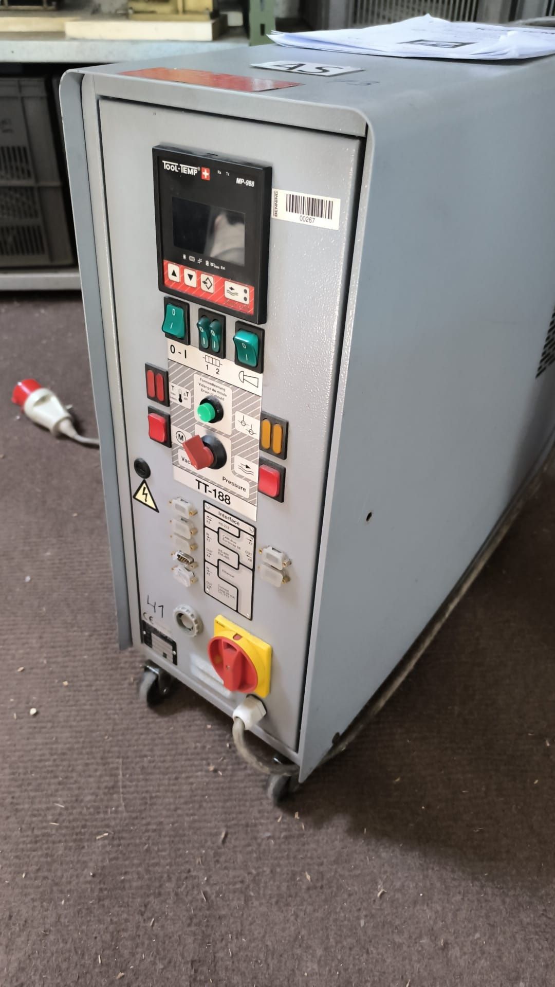 Regulator temperatury chiller do wtryskarki