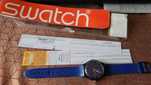 Zegarek niebieski - Swatch