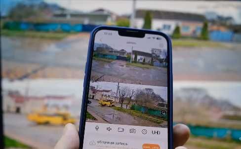 Камера відеонагляду відеоспостереження поворотна 360