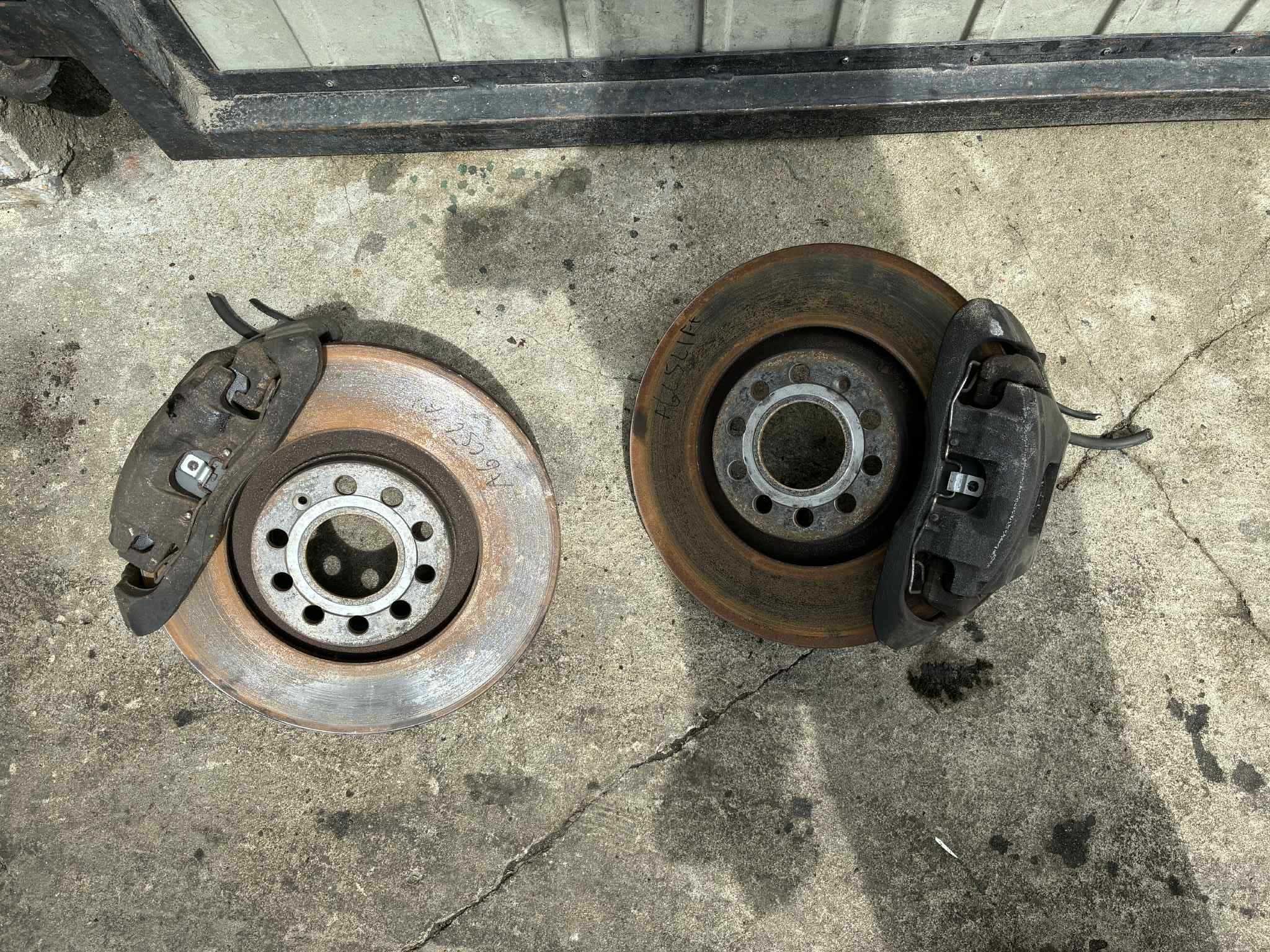 tarcze jarzma zaciski swap 312mm audi a6 c5 lift a4 b6 b7