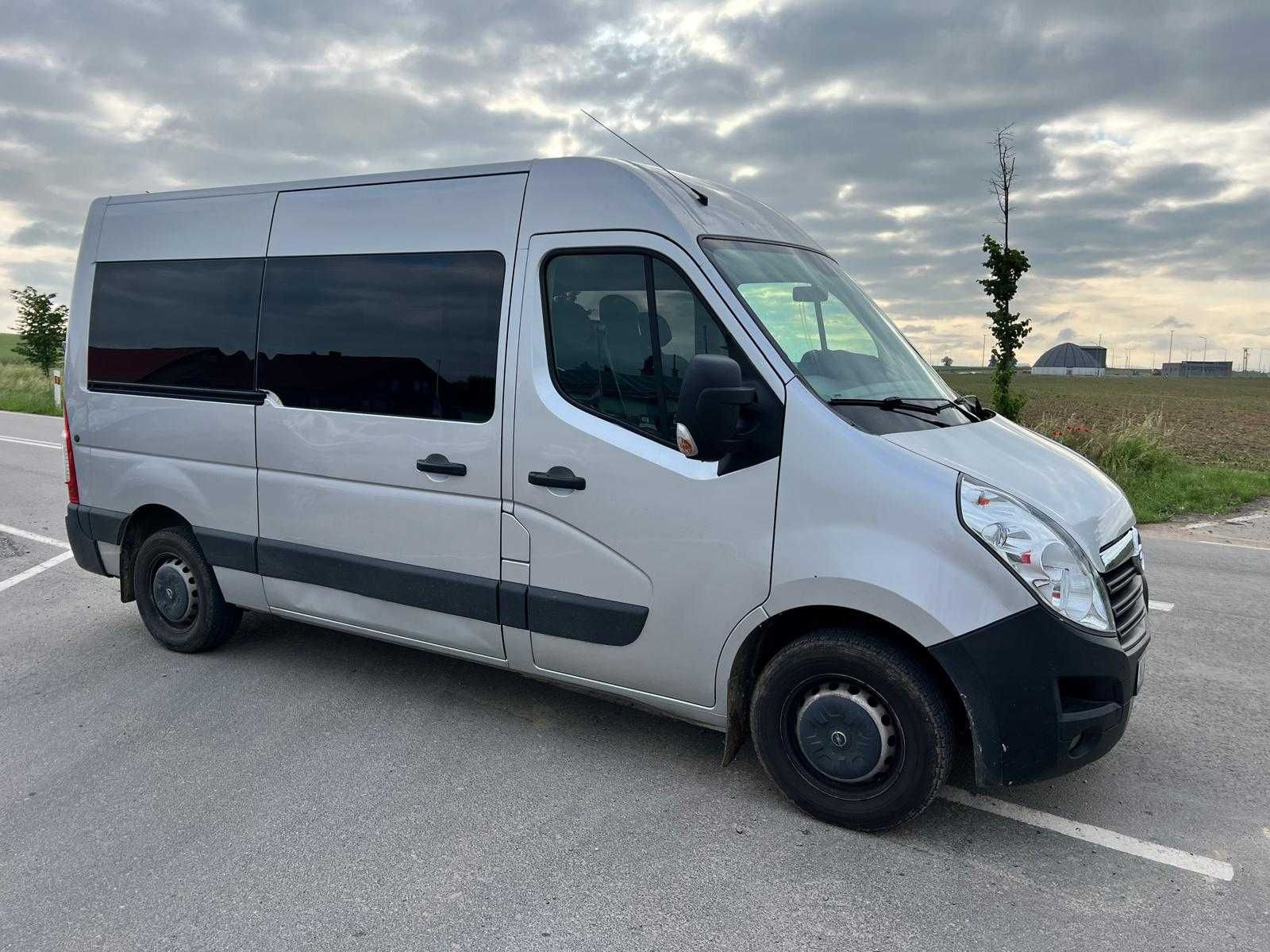 Opel Movano 2,3l diesel 9 osobowy