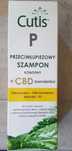 CUTIS P przeciwłupieżowy szampon konopny CBD 150ml termin 11.2026
