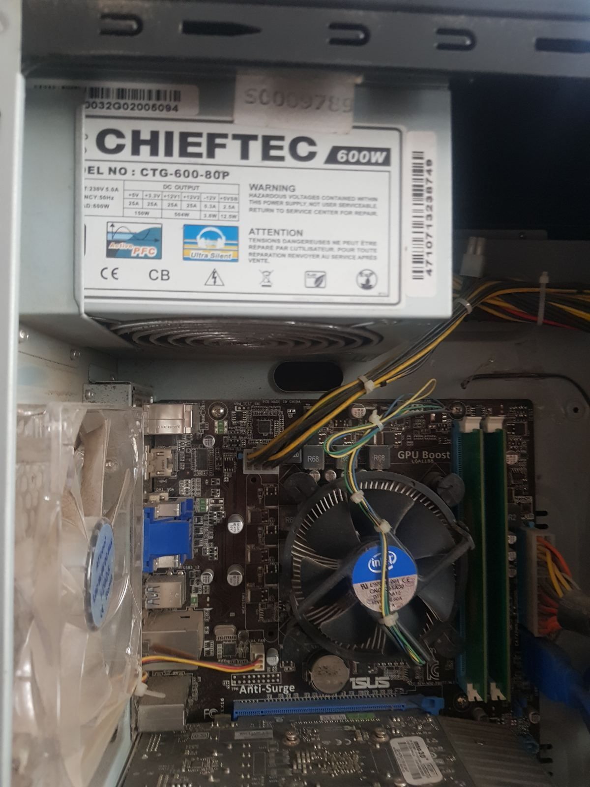 Продам комп'ютер для роботи та для ігор GTX1050TI.