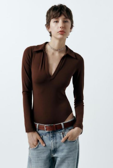 Боди лонг Zara бодік
