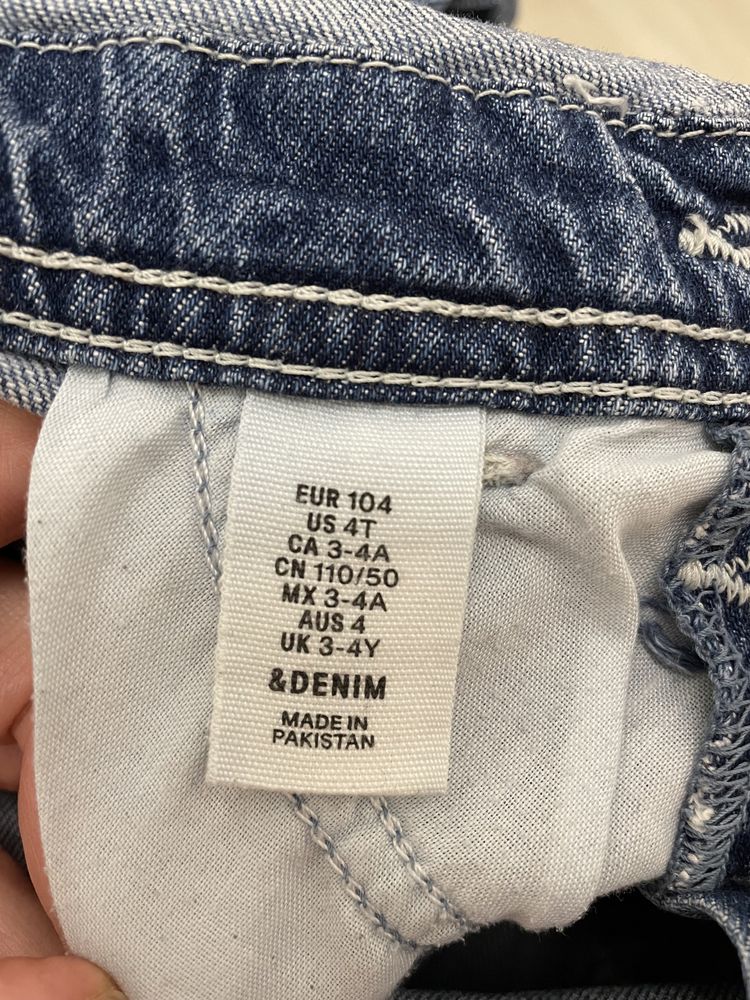 Джинсовий комбінезон H&M