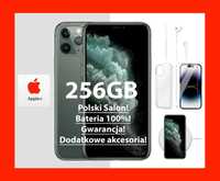 NOWY Apple iPhone 11 Pro 256GB BATERIA 100% PL GWAR+DODATKI! Folia!