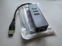 Hub adapter USB 3.0 LAN RJ45 gigabit 1000