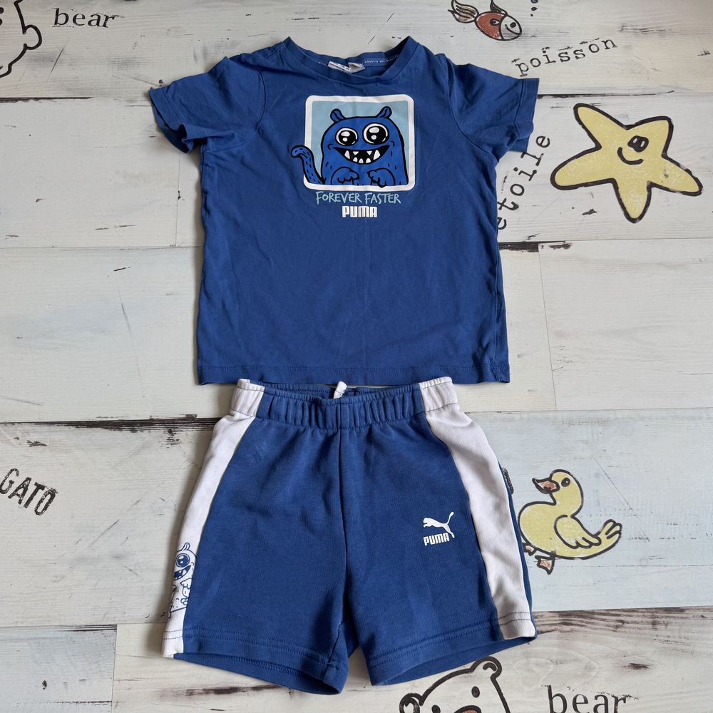 Шорти футболки next, zara , puma HM 2-3 рок