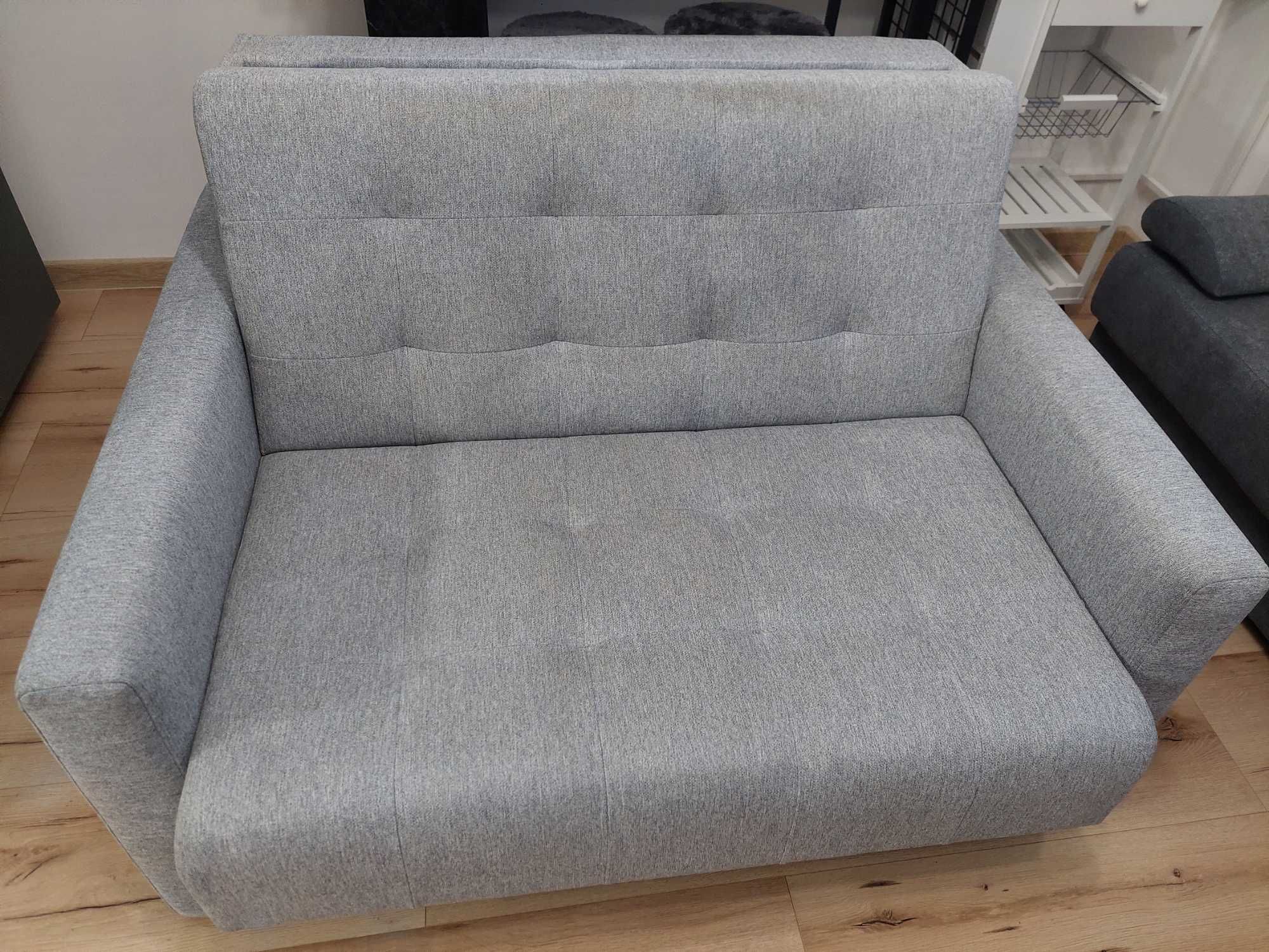 2 osobowa sofa rozkładana z pojemnikiem