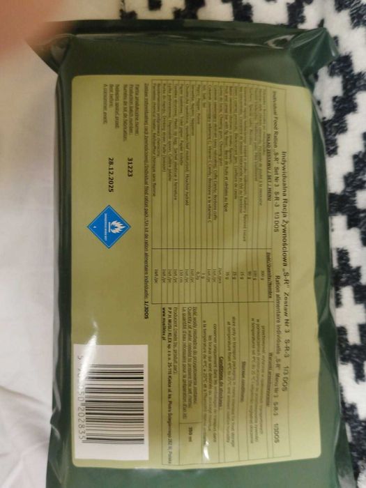 Racja żywnościowa 12 godzinna