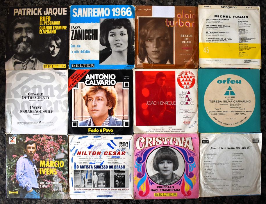 Discos de Vinil Vintage - Singles e EPs (45 RPM) - 2