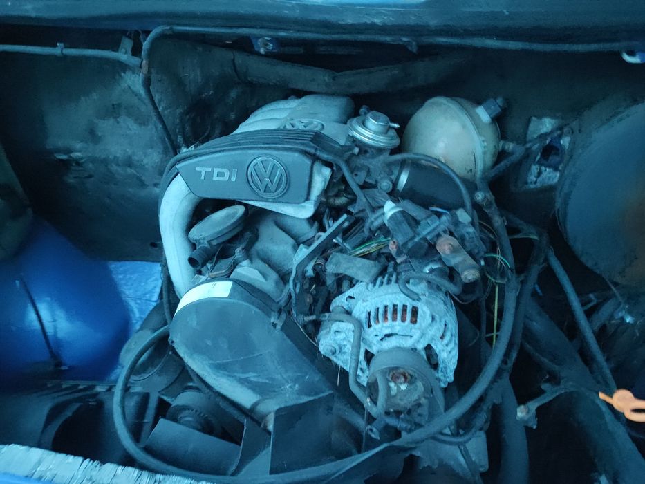 Фольксваген лт двигун 80кіловат в зборі повний комплект з КПП