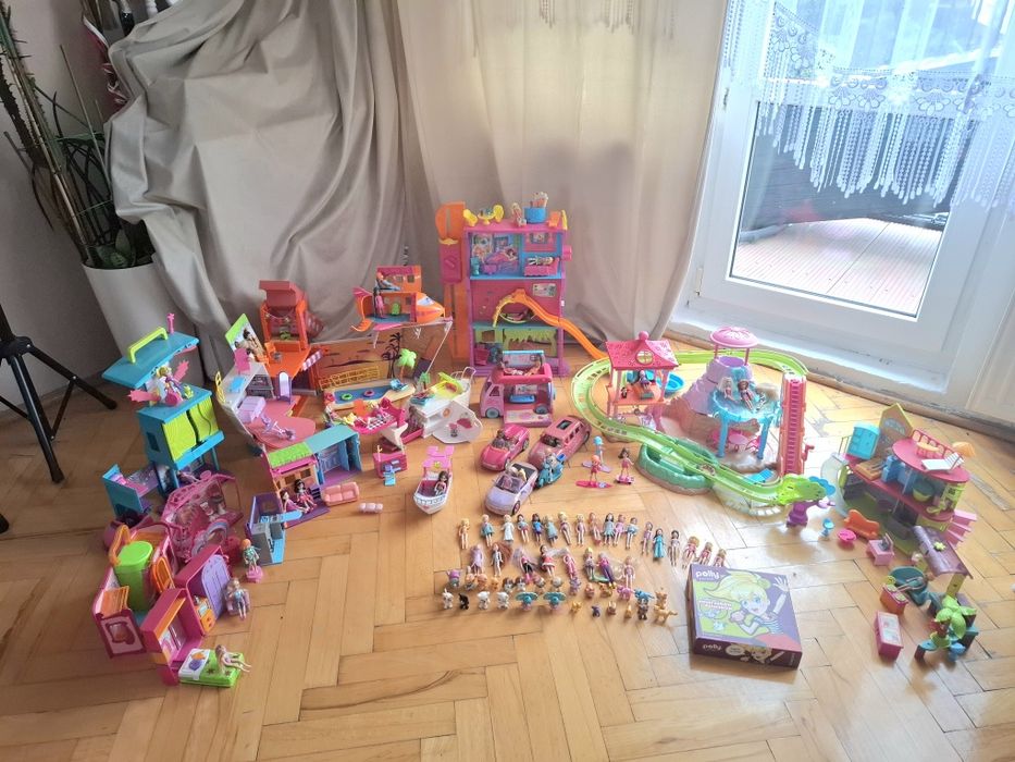 Duży zestaw Polly Pocket dla dziewczynki