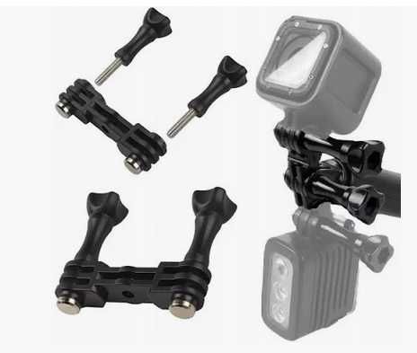 TRÓJNIK podwójny uchwyt adapter do Gopro  Eken