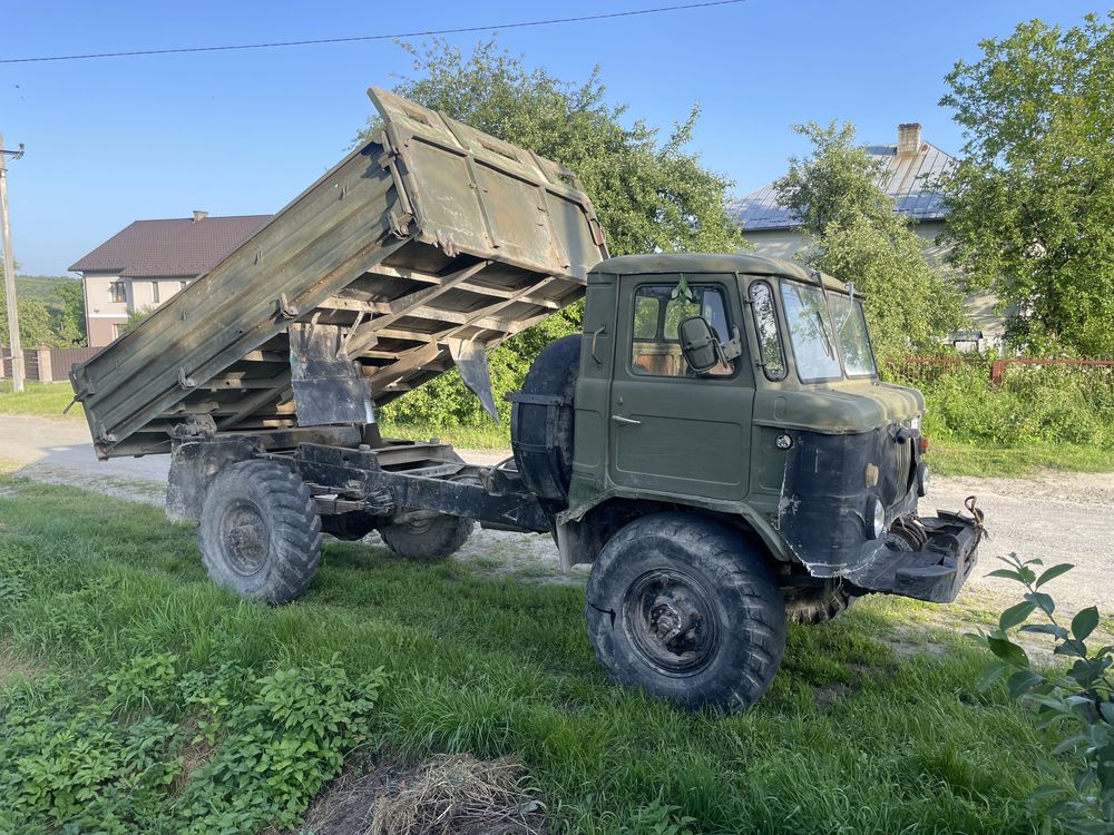 Газ 66 самоскид, газ-бензин!!!