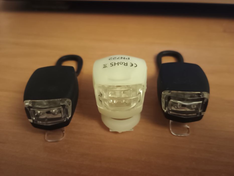 Велосипедные фонарики LED силиконовые