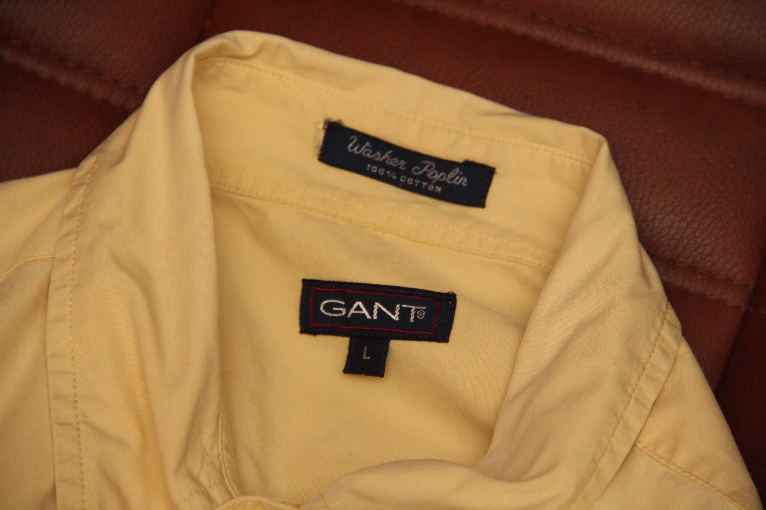 Gant Washer Poplin рр XL-XXL  рубашка из хлопка yarmouth