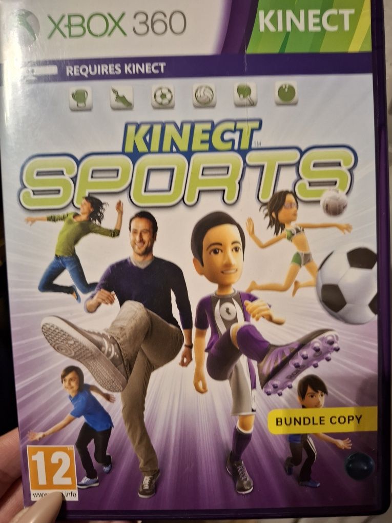 Kineckt xbox360 + gra Kinect SPORTS