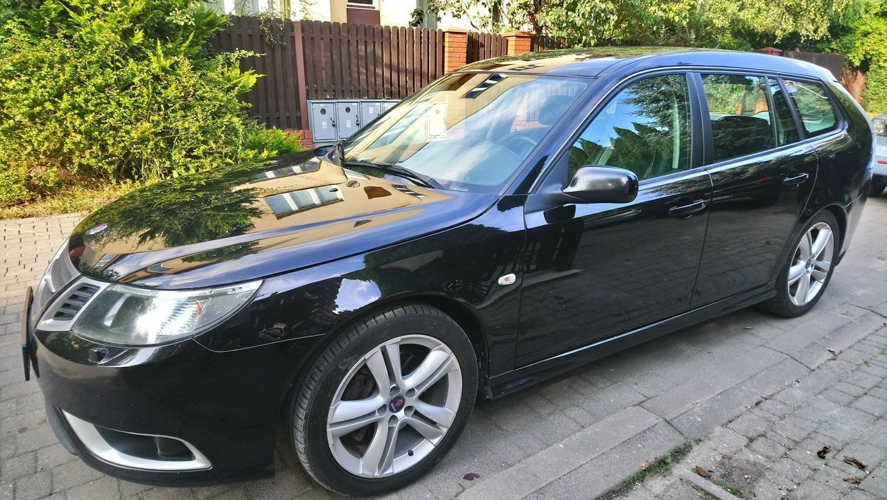 Saab 9-3 V6 2,8 Turbo 280 KM Aero XWD ,bezwypadkowy,stan bardzo dobry