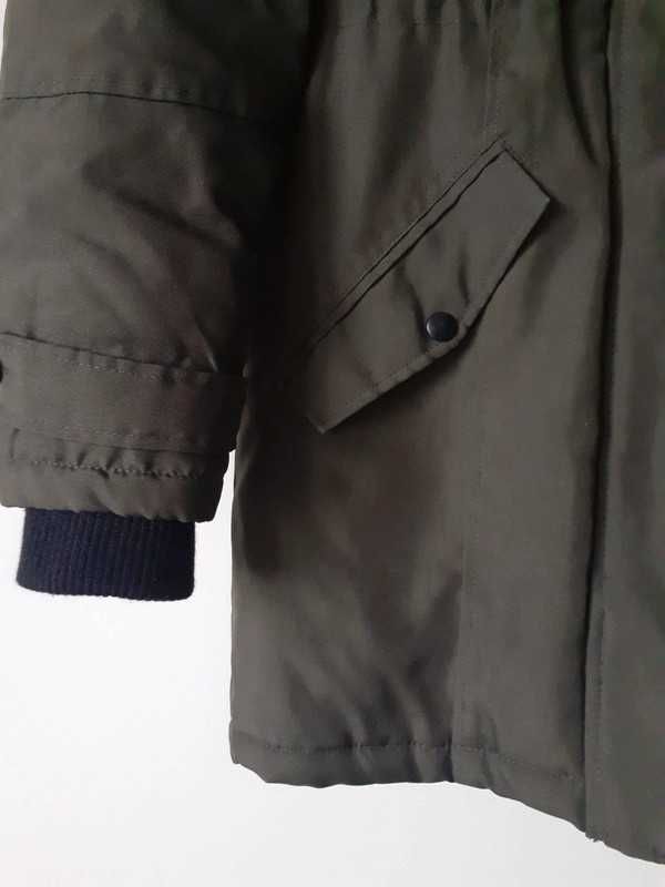 Zimowa Parka khaki