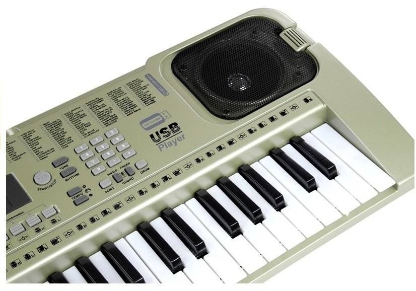 Keyboard mq807 organy pianinko + mikrofon usb