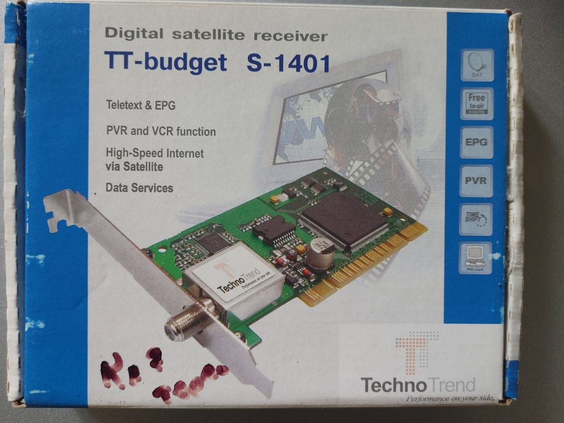 Digital satellite Sky Star 3 DVB PCI TechnoTrend tt-budget s-1401