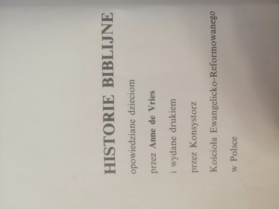 Książka Naszym dzieciom o Biblii