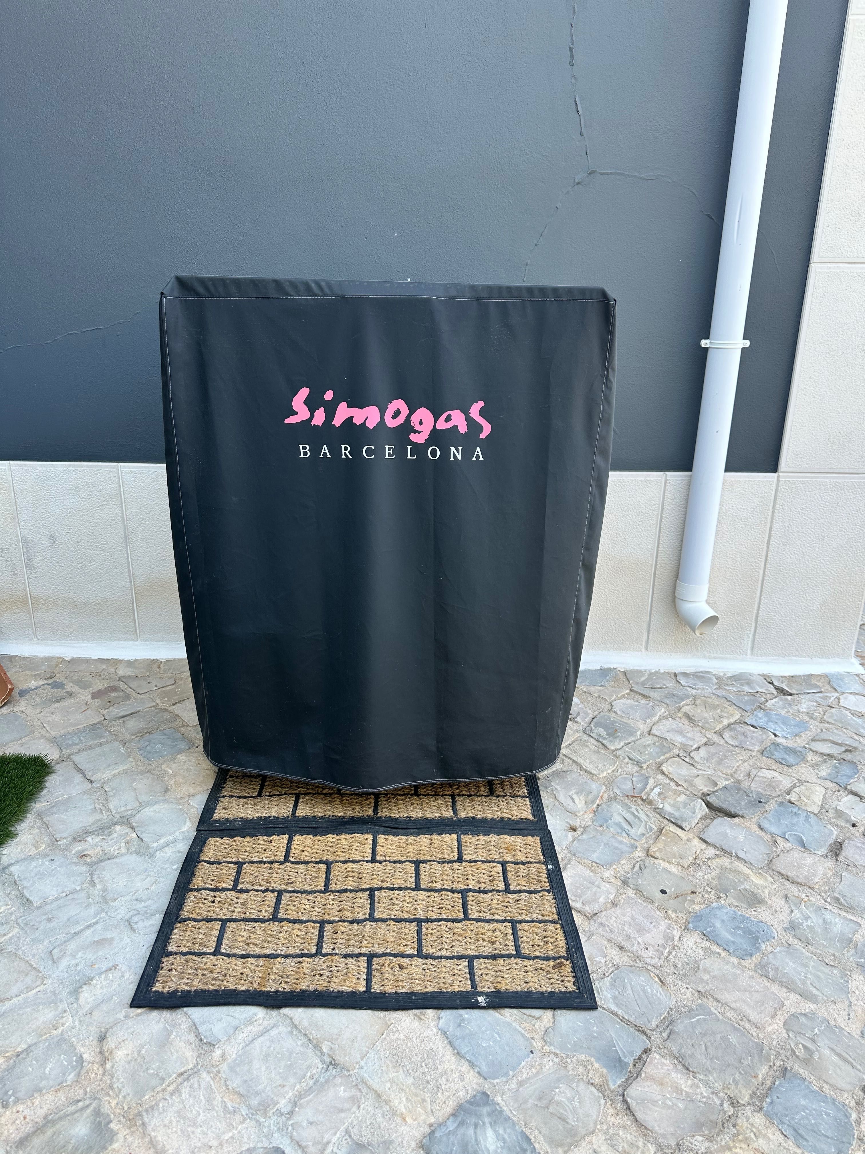 Plancha a gás Simogas com carrinho