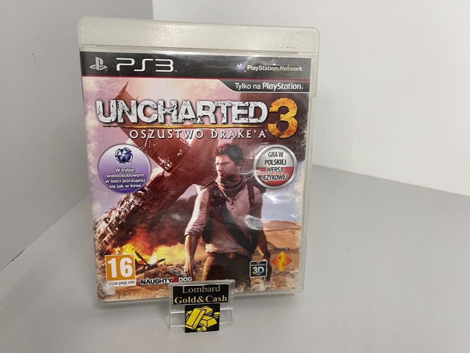 Gra Uncharted 3 Oszustwo Drake'a PS3 - w polskiej wersji językowej