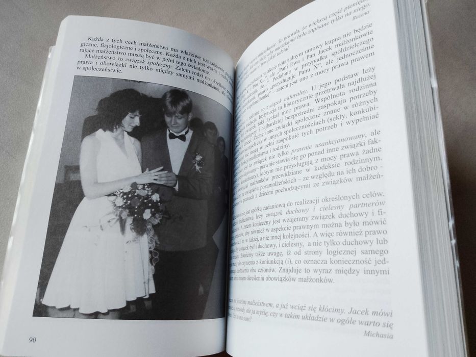 "O miłości, małżeństwie i rodzinie" podręcznik 1998