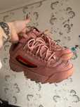 Кросівки рожеві fila disruptor taped logo pink