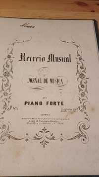 Partituras de Piano Forte e Piano Século 19