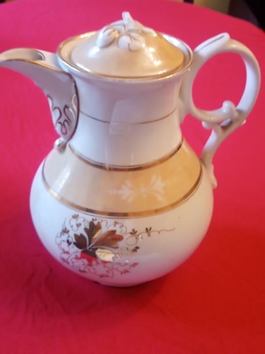 Dzbanek Śląsk biało żółty