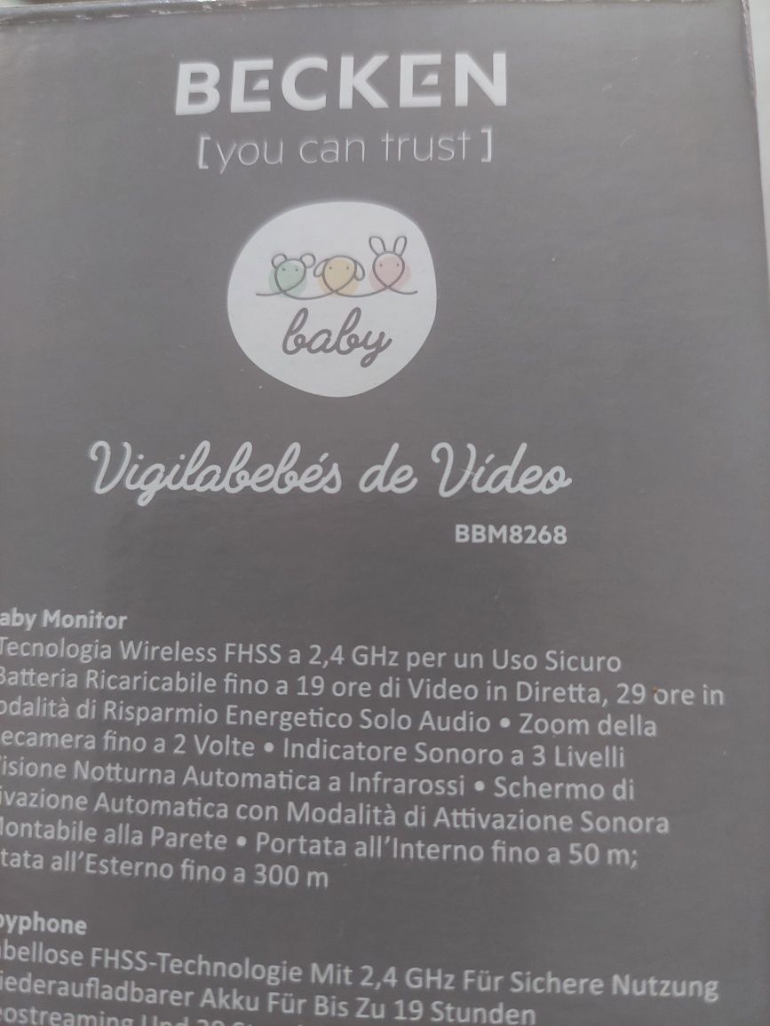 Câmara vigilância para bebé