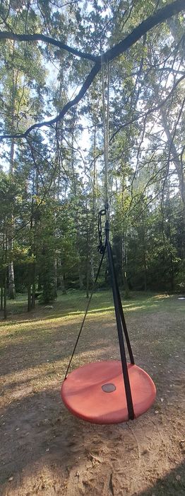 IKEA SVAVA - Huśtawka sensoryczna czerwono czarna - 400.991.98