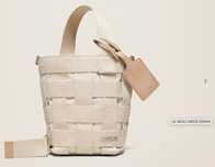Jacquemus torba shopperka Le seau Gros Grain LE RAPHIA  Vitkac
