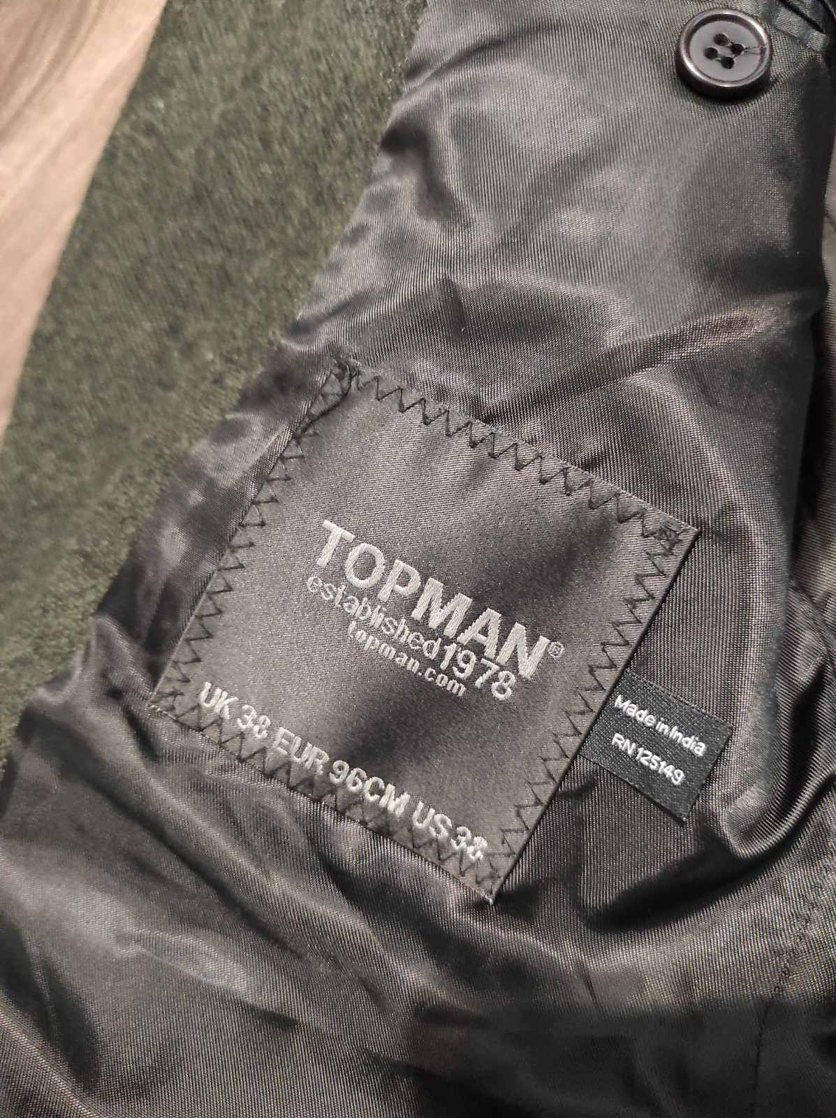 Шерстяной пиджак Topman