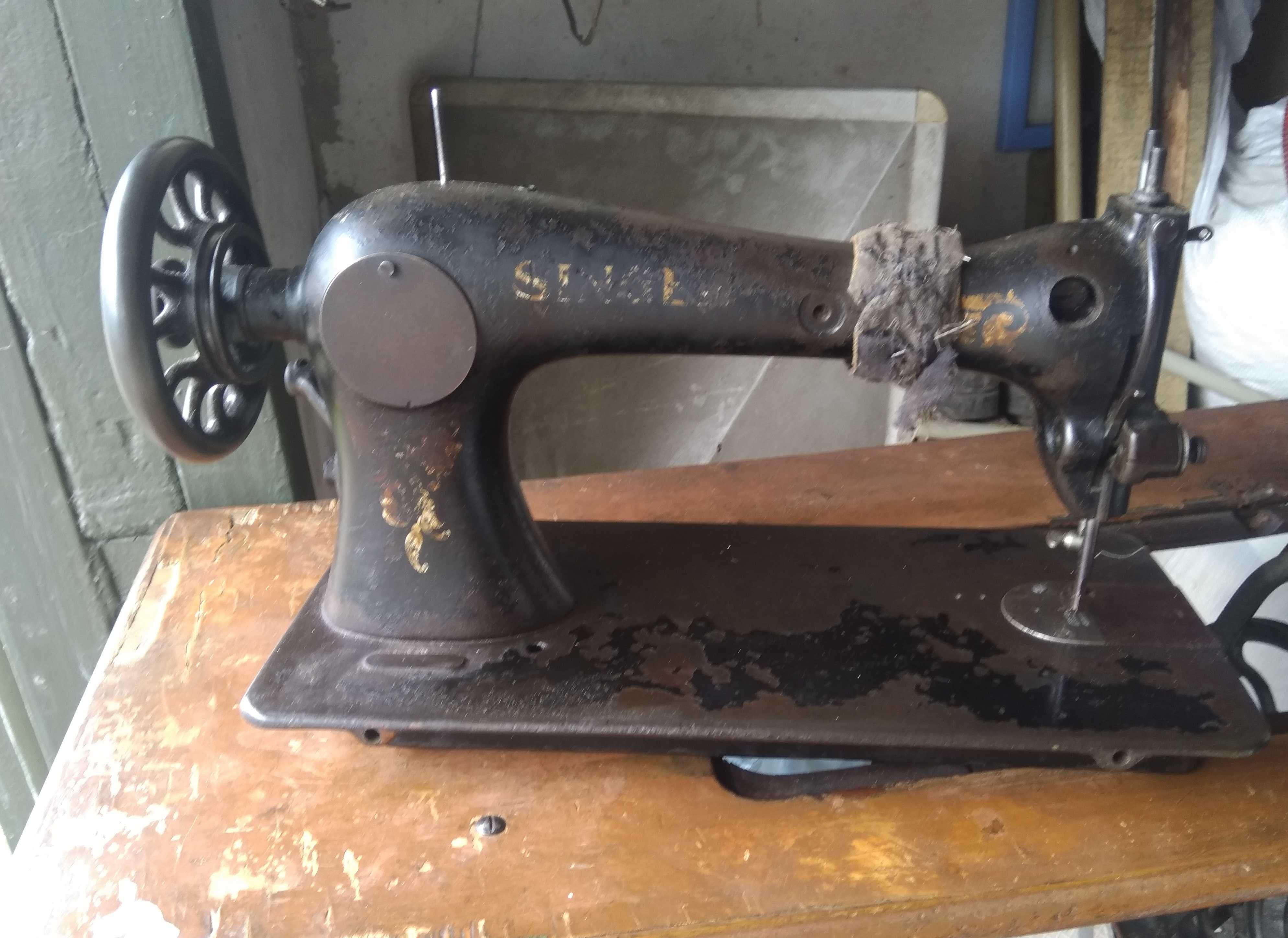 Швейная машинка SINGER Старинная 1912 год Рабочая Обмен Самовывоз