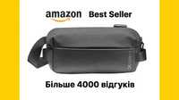 Сумка бананка через плече Tomtoc Explorer-T21 Sling Bag S Black 4L