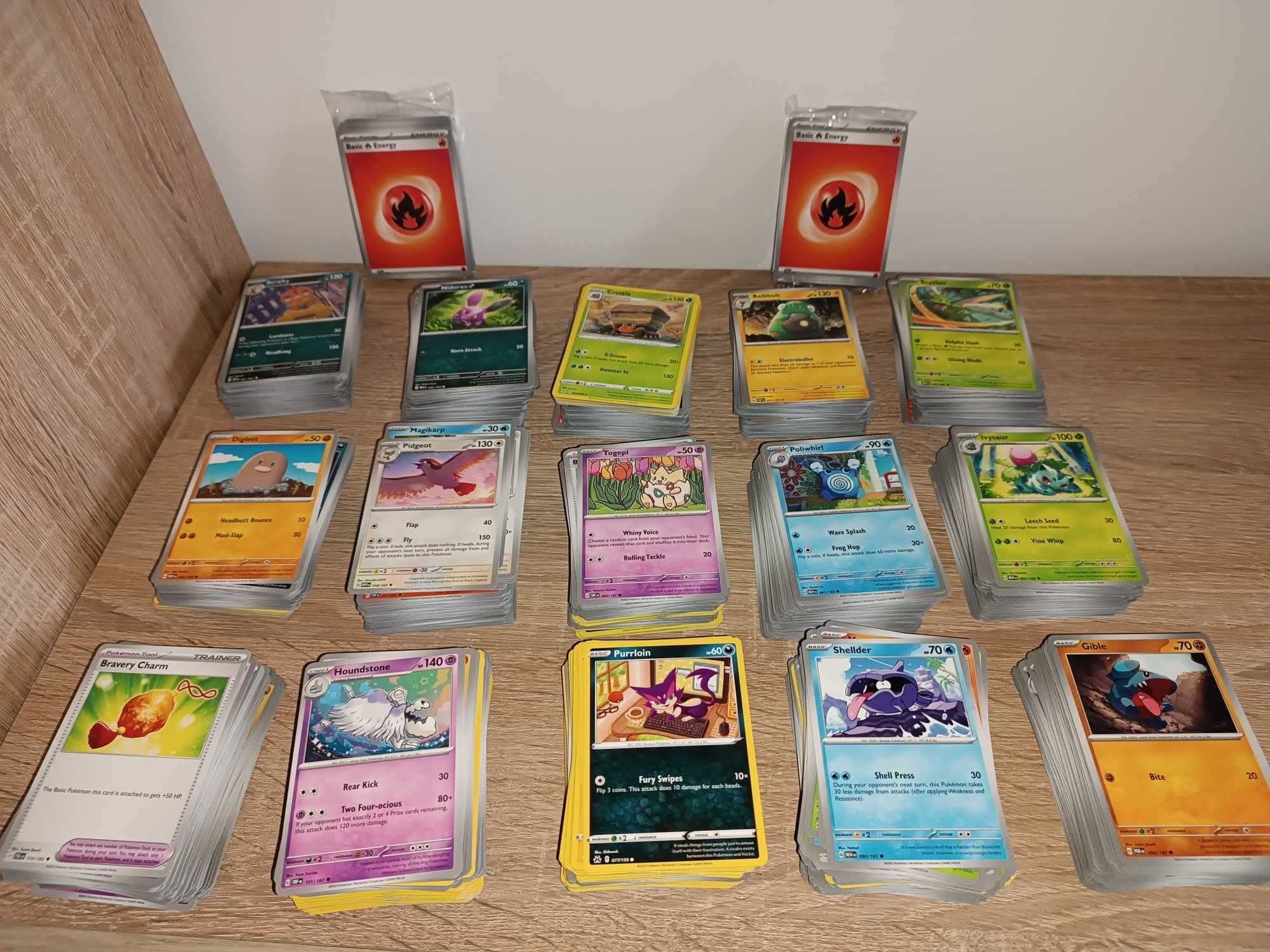 Pokemon TCG 100 oryginalnych kart zestaw