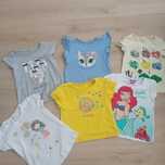 Zestaw koszulki t-shirt Endo h&m 110/116