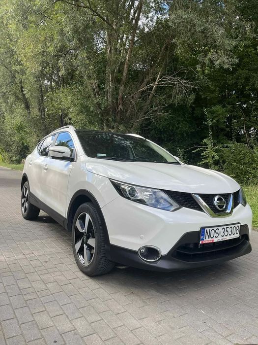 Nissan Qashqai N-CONNECTA, stan idealny, polski salon, panoramiczny dach, kamery 360