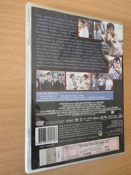 Filme em DVD "Cop Land - Zona Exclusiva"