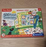 Mówiące Pióro, 500 pytań Zwierzęta + gratis